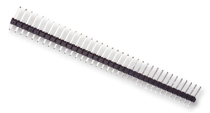 Pin Header, Through-Hole Vertical, 2.54 mm, 1 Rows, 36 Contacts