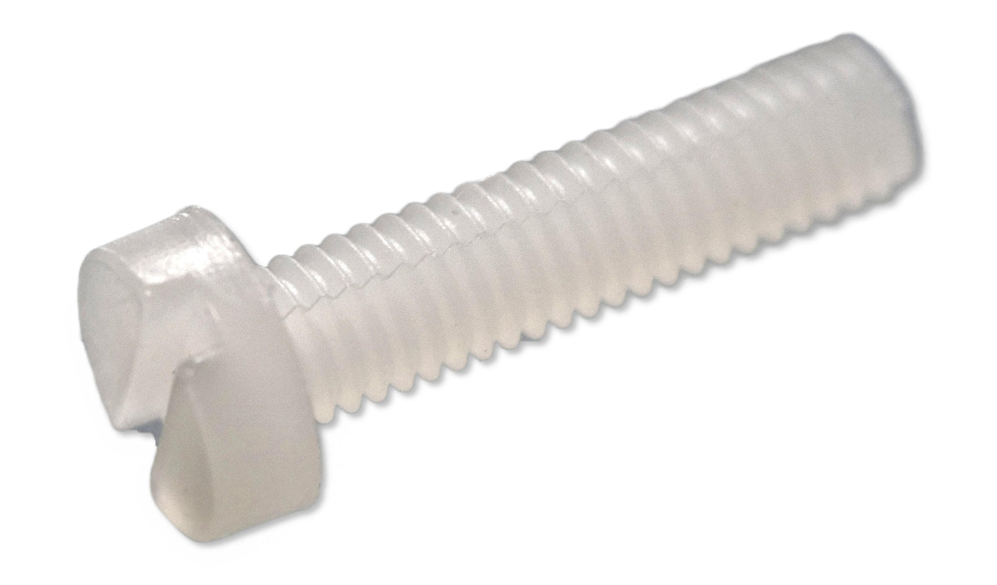 M3 Nylon Cheese Head Slotted Screw