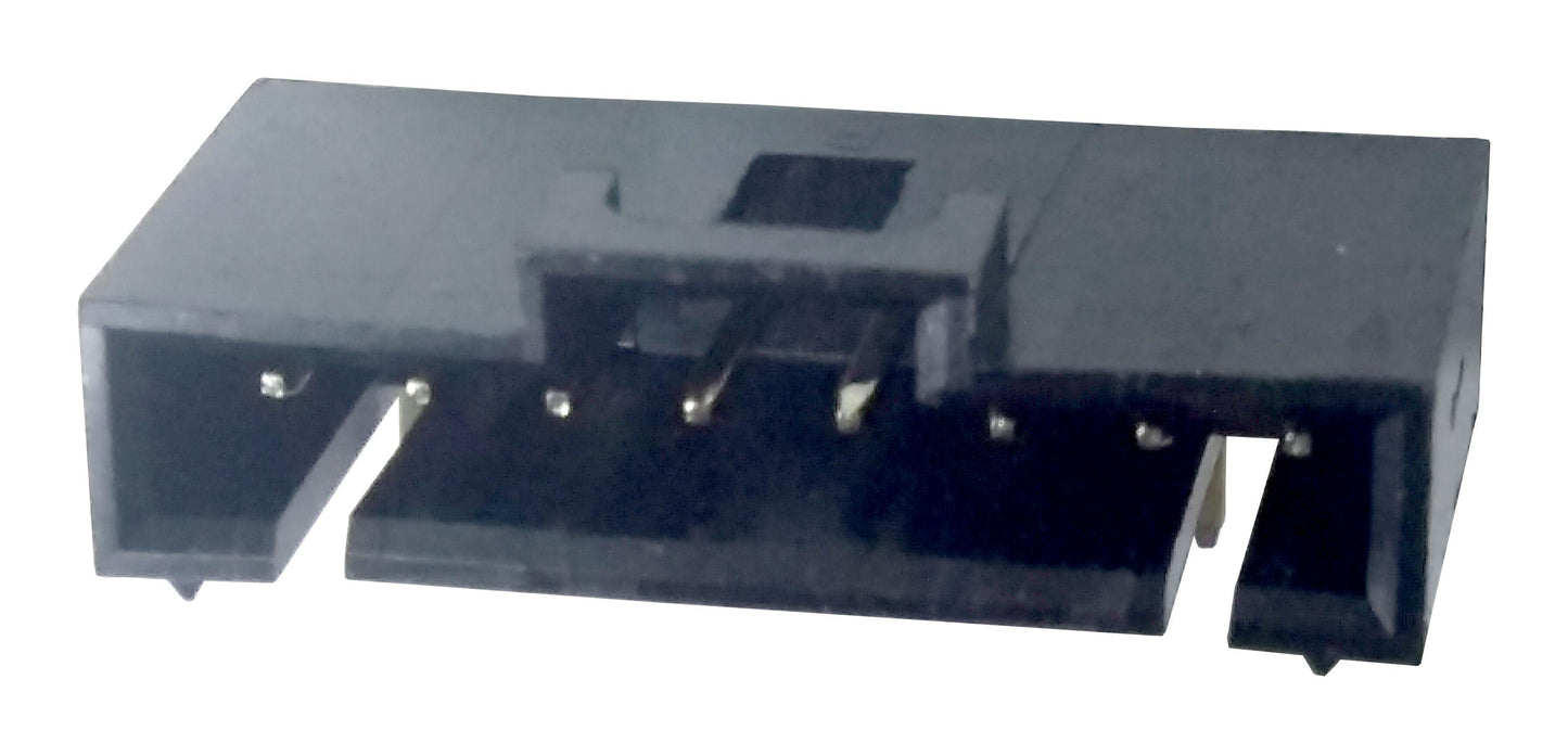 Pin Header, 2.54 mm, 1 Rows, 2 - 10 Contacts, Through Hole Right Angle