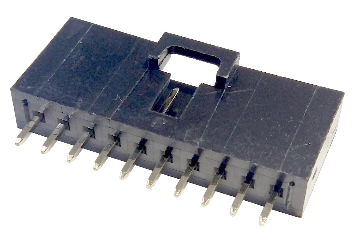 Pin Header, 2.54 mm, 1 Rows, 2 - 10 Contacts, Through Hole Straight