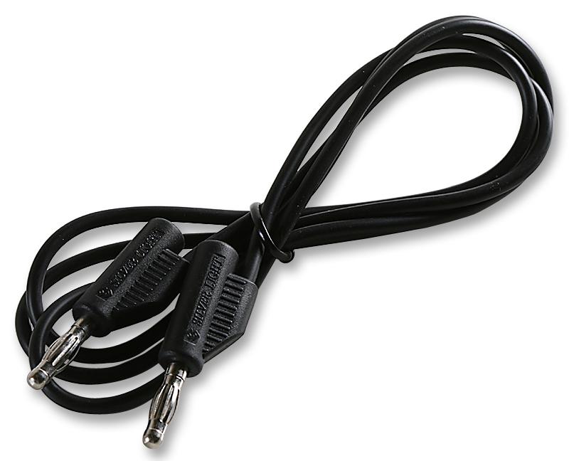 1m Banana Test Lead, 4mm Stackable Banana Plug, 4mm Stackable Banana Plug 1m