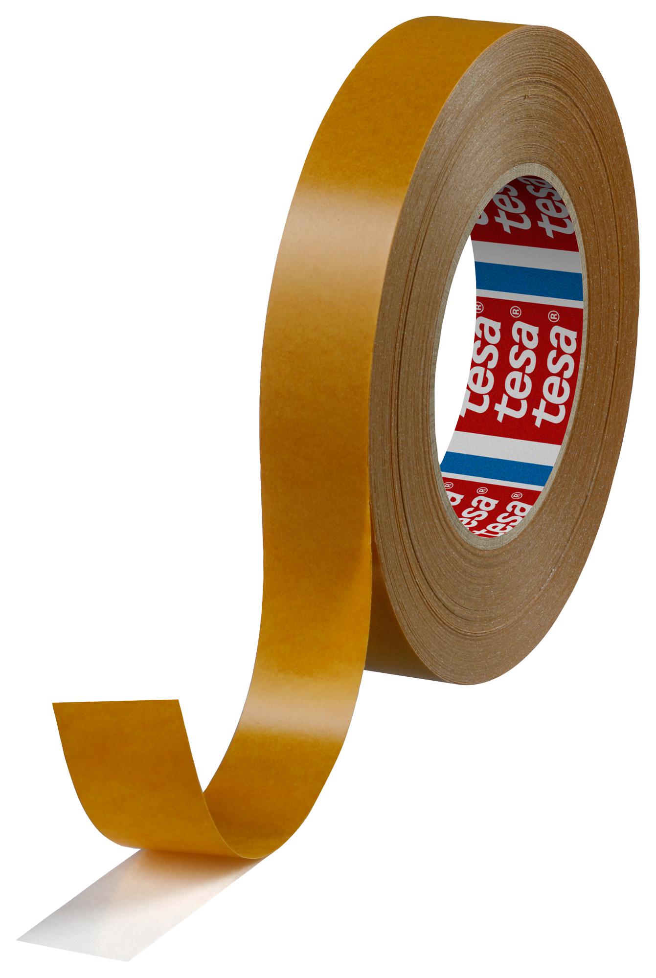 Double Sided Tape, Non-Woven, Clear, 25 mm x 50 m