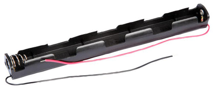 3 x AA Long Battery Holder, Wired