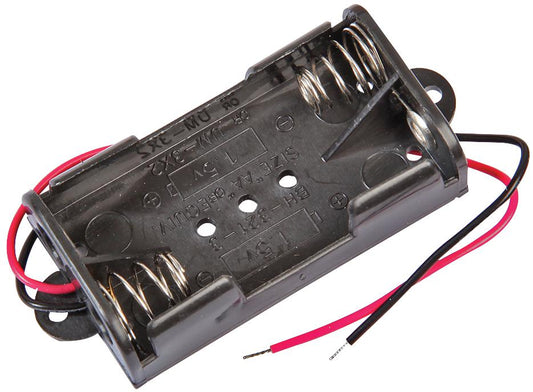 2 x AA Battery Holder, Wired
