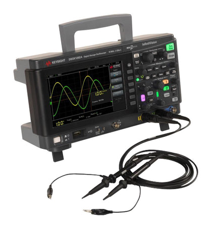 Digital Oscilloscope, InfiniiVision 1202X Series, 2 Analogue, 1 Ext Trigger, 70 MHz, 2 GSPS