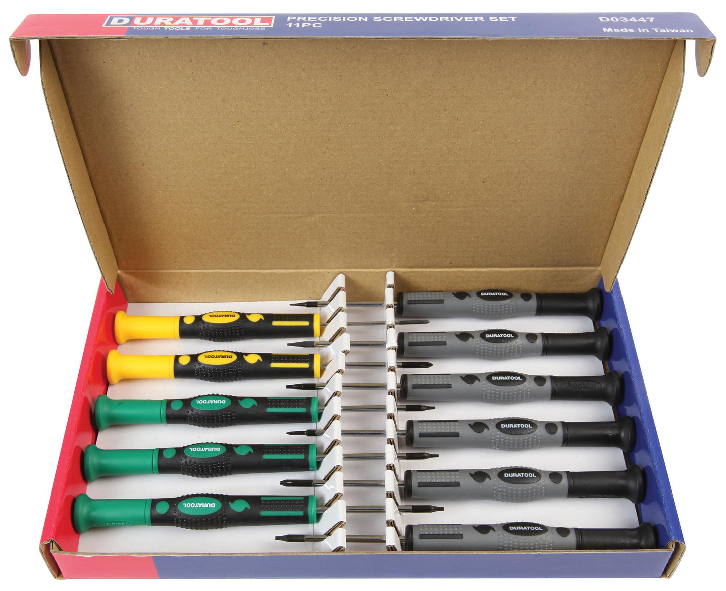 Screwdriver Set, Precision, 11 Piece