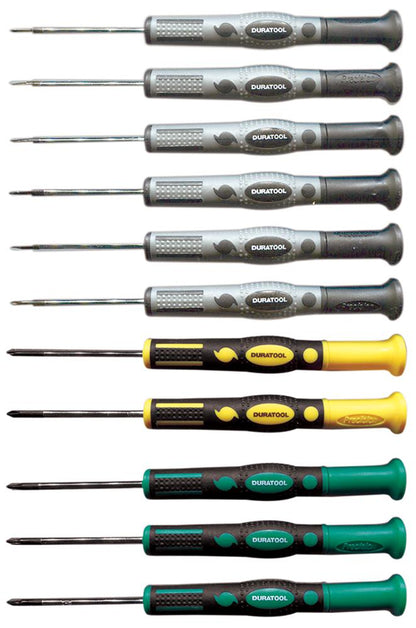 Screwdriver Set, Precision, 11 Piece