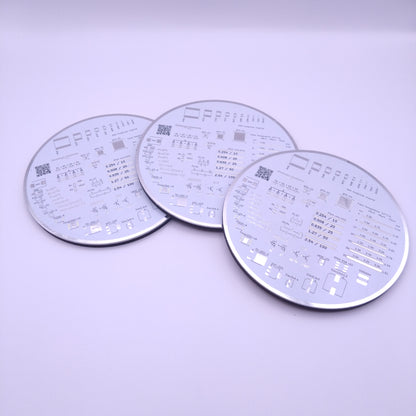 Real PCB Coaster 110mm Circuit Board - Slotman Customs