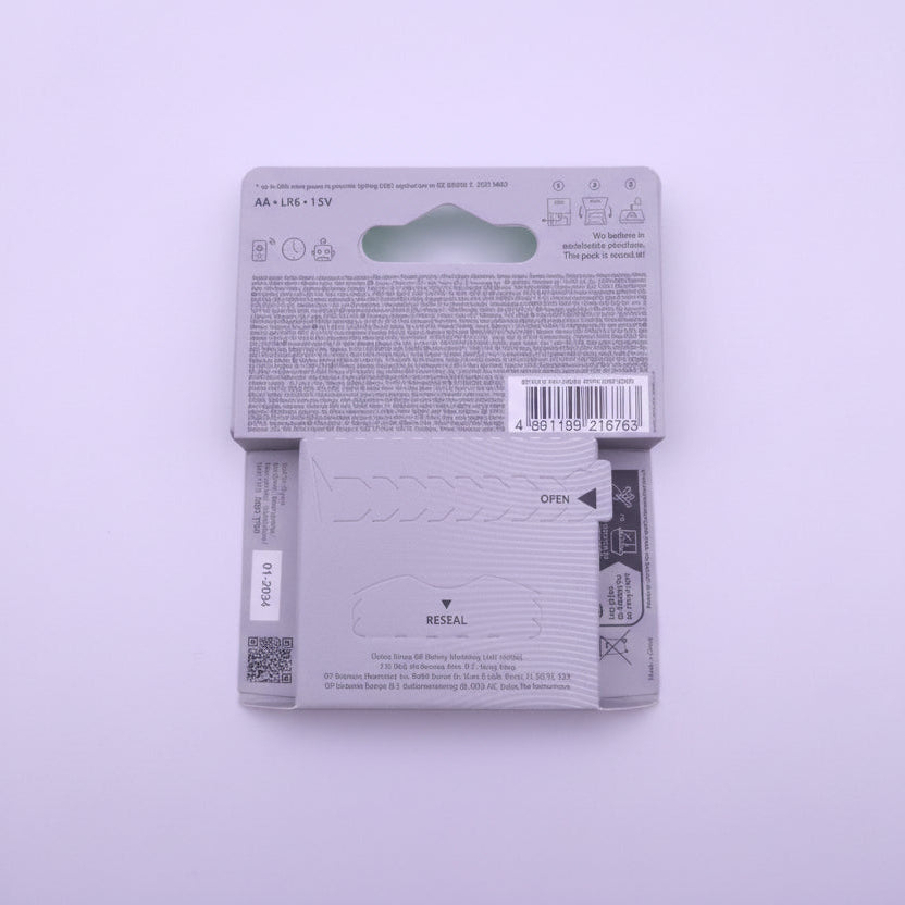 4Pack AA LR6 Batteries From GP