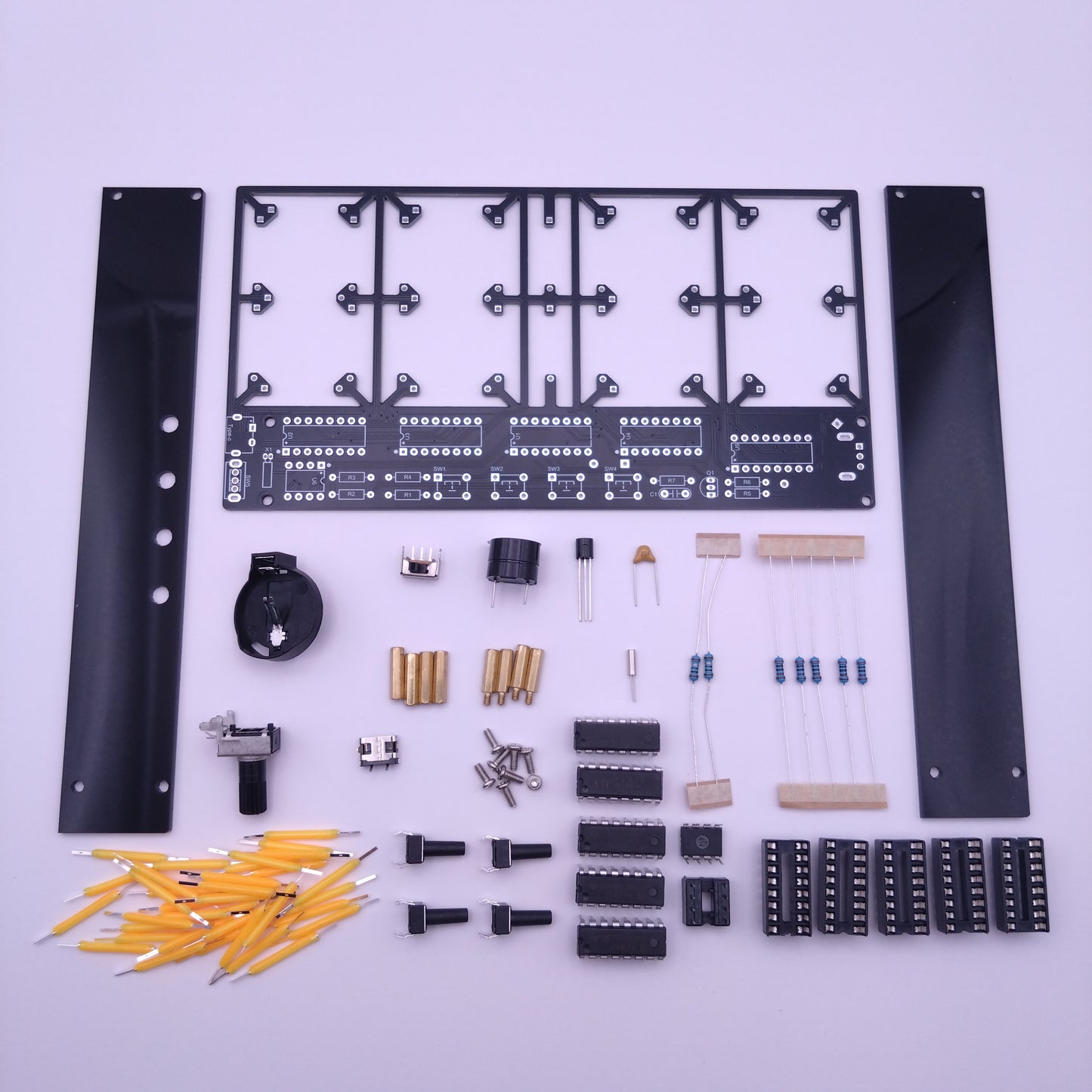 Ceramic Clock Kit Electronics Parts Soldering
